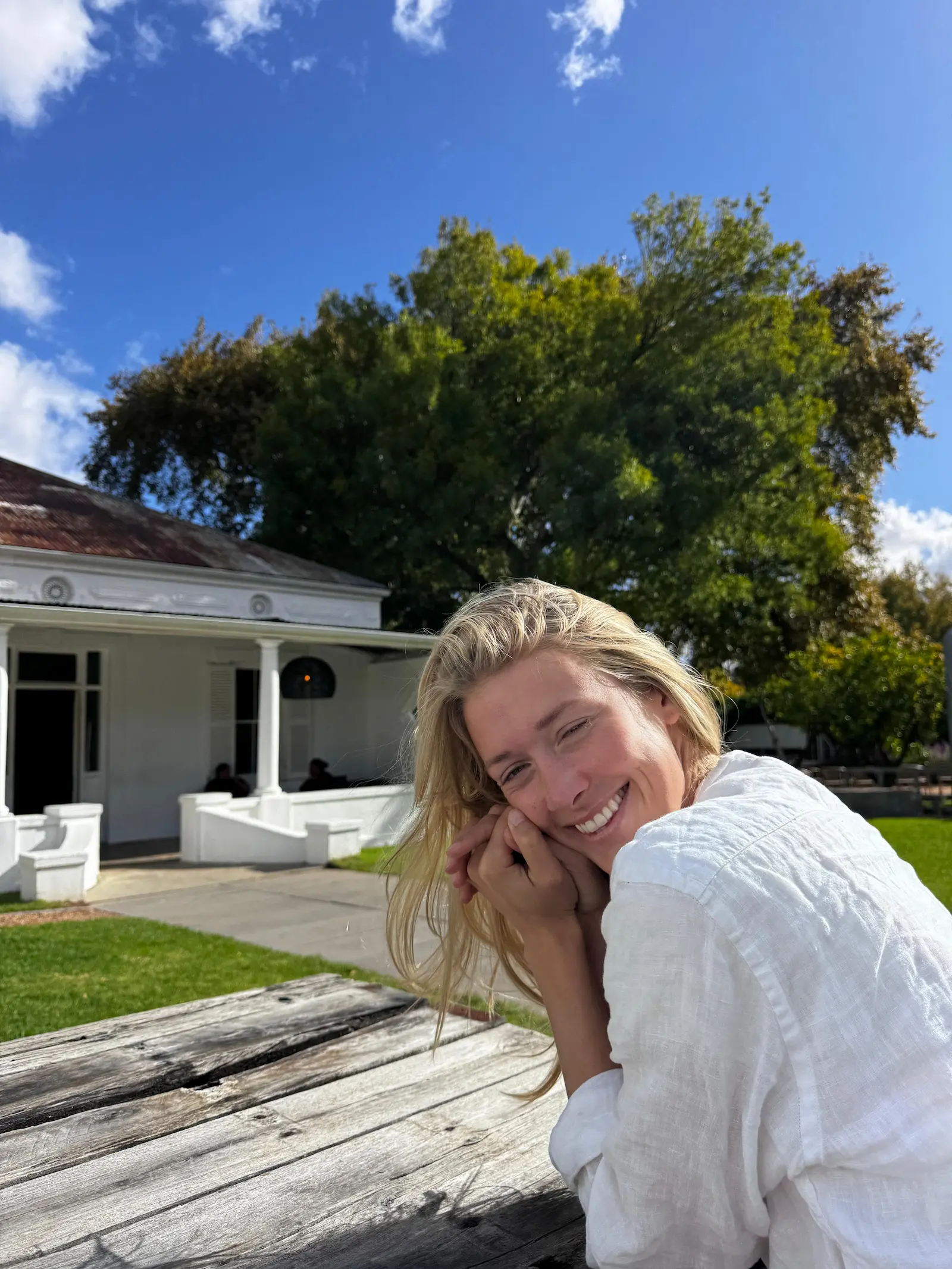 Marie unterwegs in Stellenbosch, Kapstadt